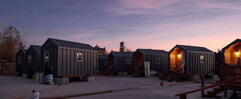 Beloved Community Tiny Home Village and FoundryLine Apartments